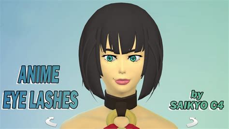 My Sims 4 Blog Anime Eye Lashes By Saikyoc4