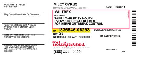 Everything in the interests of our users' businesses! Walgreens Prescription Label Template ...