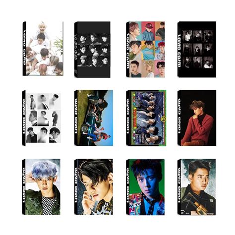 Youpop Kpop Exo Sehun Baekhyun For Life Exact Album Lomo Cards K Pop