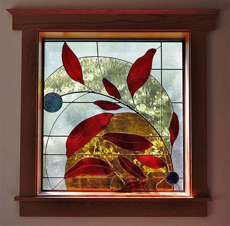 Beautiful Abstract And Geometric Stained Glass In Denver Sue Thomas Has