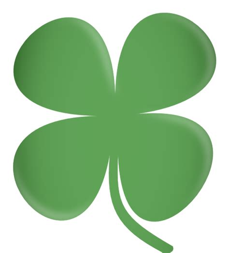 Download High Quality Four Leaf Clover Clipart Two Transparent Png