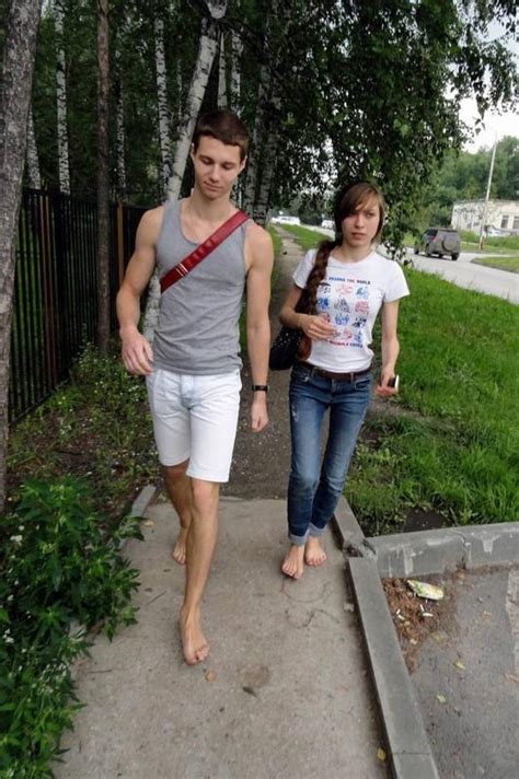 Barefoot Couple Barfu M Nner Barfu F E