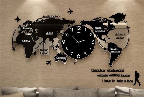 10 Jam Dinding Unik Untuk Rumah Anda Qhomemart