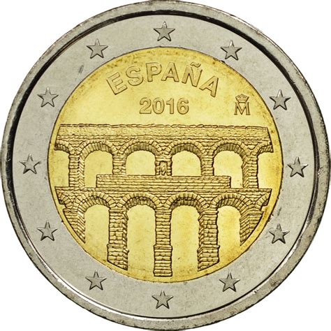 461061 Espagne 2 Euro 2016 Spl Bi Metallic Spl 2 Euro De 5 à