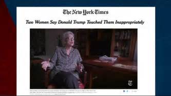 Women Report Inappropriate Touching By Trump Nbc News
