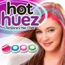 Loreal hairchalk black jet black 2 x 50ml. Hot Huez Hair Chalk - As Seen on TV
