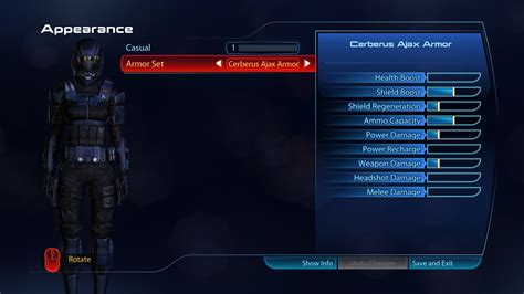 Ajax Armor In Alliance Colors At Mass Effect 3 Nexus