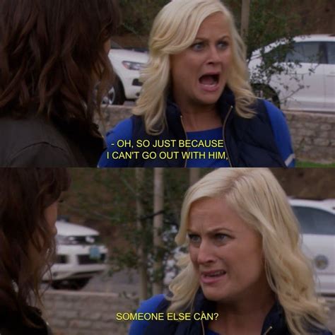 50 Of Leslie Knopes Most Iconic Lines On Parks And Recreation Parks And Rec Memes Parks N
