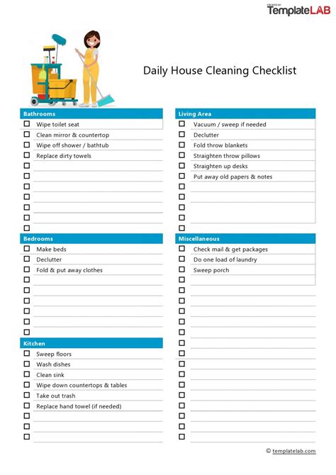 Why you need all 3. Deep Cleaning Checklist Template