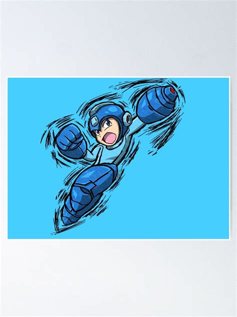 Mega Man Poster By Hawke525 Redbubble