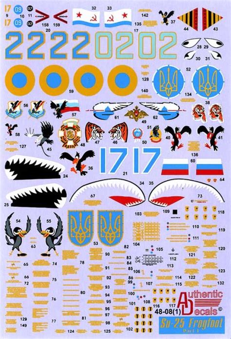 Modelimex Online Shop 148 Su 25 Frogfoot Decals Your Favourite