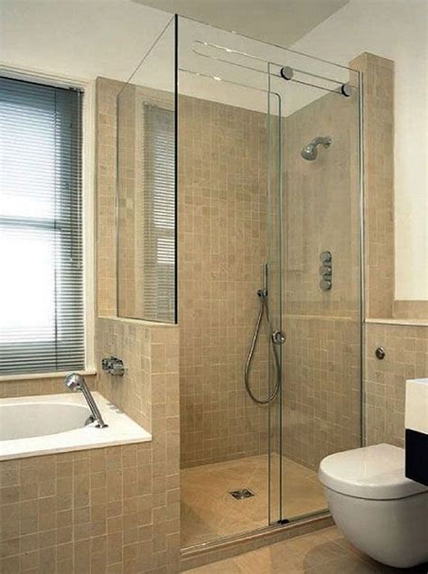39 Amazing Small Glass Shower Design Ideas For Relaxing Space Small Master Bathroom Bathroom