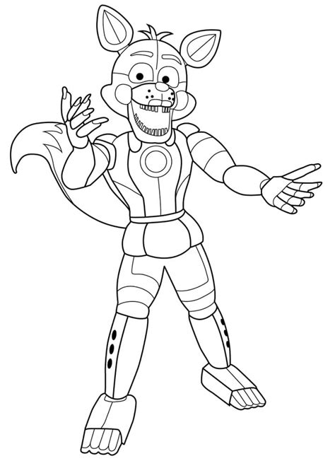 Freddy From Five Nights At Freddy S Coloring Pages Five Nights At My