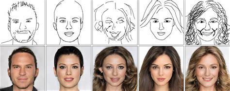Deepfacedrawing Uses Ai To Create Realistic Facial Images From Sketches