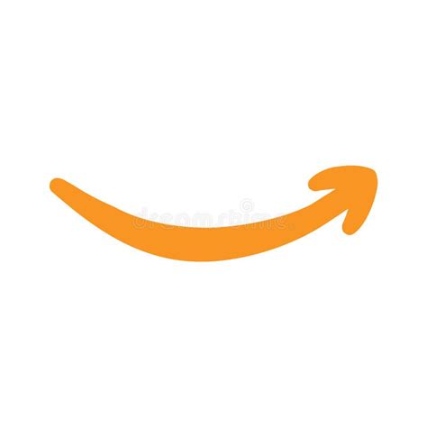 Amazon Shopping Logo Icon Arrow Symbol Vector Illustration Editorial