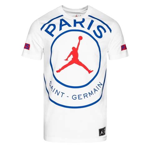 This collection pulls inspiration from many of the beautiful things the city of paris has to offer. Nike T-Shirt Logo Jordan x PSG - Vit/Blå/Röd LIMITED ...