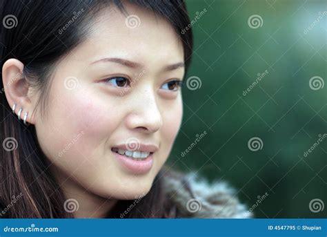Pretty Women With Charming Eyes Stock Image Image Of Outside Think