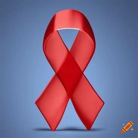 Red Ribbon Representing Aids Awareness