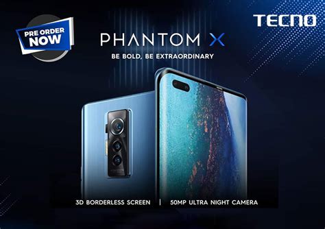 Tecno Launches Phantom X Smartphone