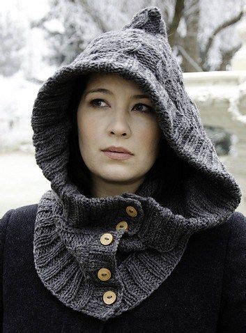 Knit a trendy and adorable fox hooded cowl for the whole family! Hoods and Hoodies Knitting Patterns | Crochet, Hand ...