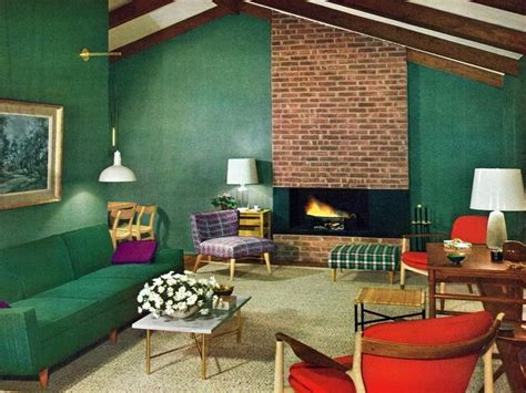 1950s Living Room Mid Century Ideas Retro Living Room Furniture