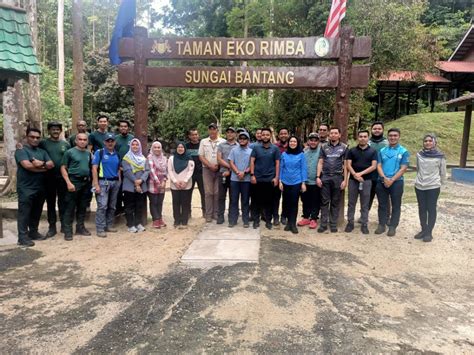Jabatan Perhutanan Negeri Pahang Lawat Taman Eko Rimba Sungai Bantang