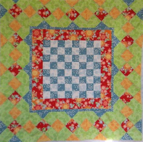 Life In The Scrapatch Checkers In The Park Picnic Quilt Free Quilt