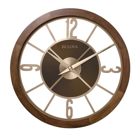 Bulova Sandpiper Water Resistant Indooroutdoor 2625 Inch Wall Clock