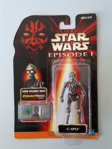 Star Wars Episode 1 C 3po Action Figure Toy By Hasbro New Andsealed