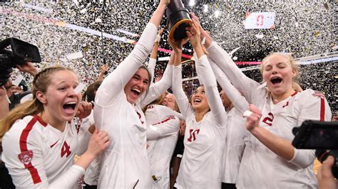 2018 Ncaa Volleyball Championship Stanford Defeats Nebraska To Win