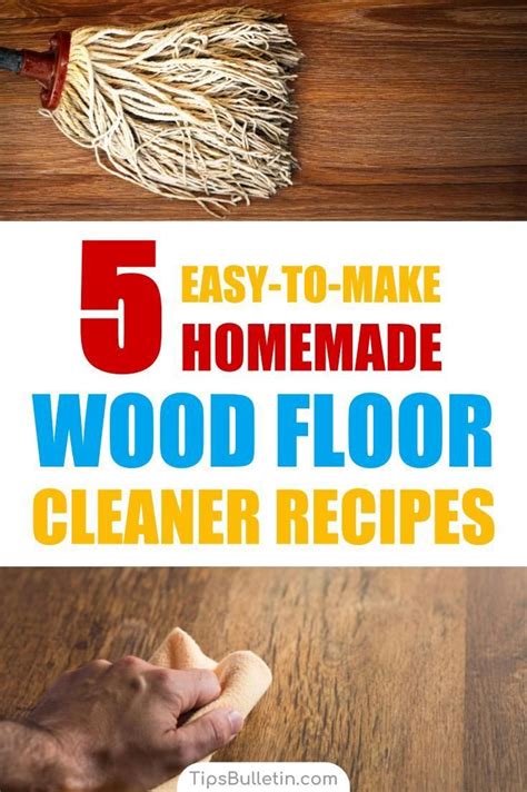 They all left the floors dull and streaky. 5 Easy-to-Make Homemade Wood Floor Cleaner Recipes ...