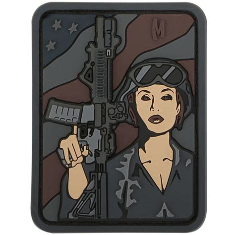Maxpedition Patch Soldier Girl Morale Patches