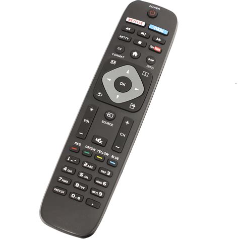 Generic Philips Nh500up 4k Uhd Smart Tv Remote Control