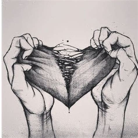 Torn Heart Things To Drawdrawings Pinterest Art Drawings And