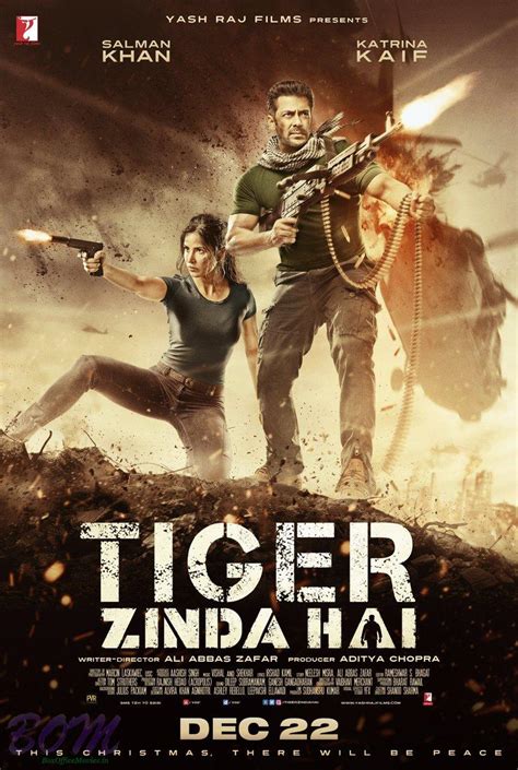 Tiger Zinda Hai First Action Oriented Poster Photo Salman Khan And Katrina Kaif Rock In The
