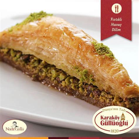 Carrot Slice Baklava With Pistachio Fresh Gulluoglu Online Turkish