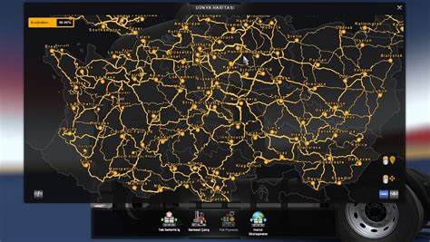 American Truck Simulator Map Mods World Map