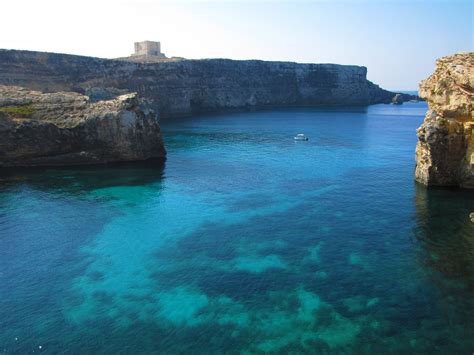 Sea Cave Malta Widescreen