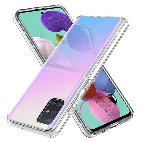 Buy Samsung Galaxy A51 Case Not For A51 5g Kaesar Hybrid Bling Glitter