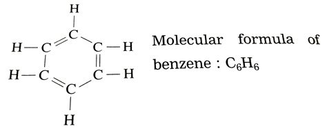 State The Structural And Molecular Formula Of Benzene