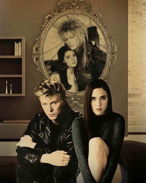David Bowie And Jennifer Connelly Labyrinth How Pretty They Were Then
