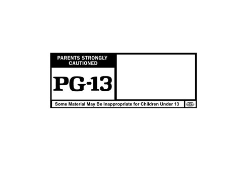 Mpaa Pg 13 Rating Template By Edogg8181804 On Deviantart