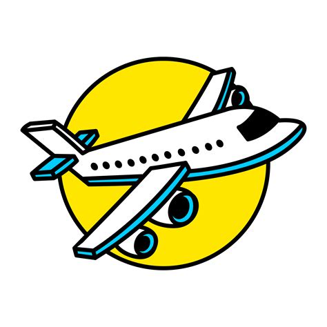 Airplane Flying Vector Icon 550799 Vector Art At Vecteezy