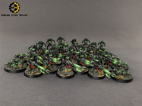 40k Indomitus Necron Army Minis For War Painting Studio