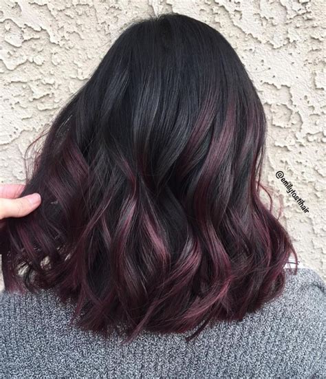 45 Shades of Burgundy Hair: Dark Burgundy, Maroon, Burgundy with Red, Purple and Brown ...