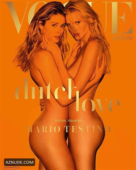 Doutzen Kroes And Lara Stone Nude By Mario Testino For Vogue
