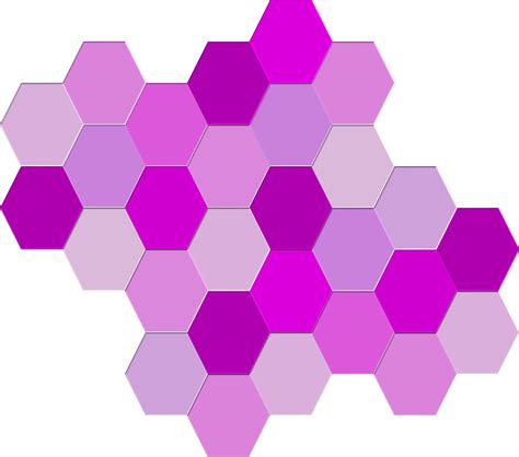 Hexagono Geometria Figura Color Sticker By Jojhoyce