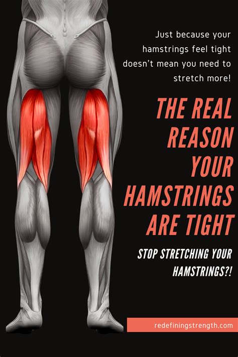 The Real Reason Your Hamstrings Are Tight Redefining Strength Hip
