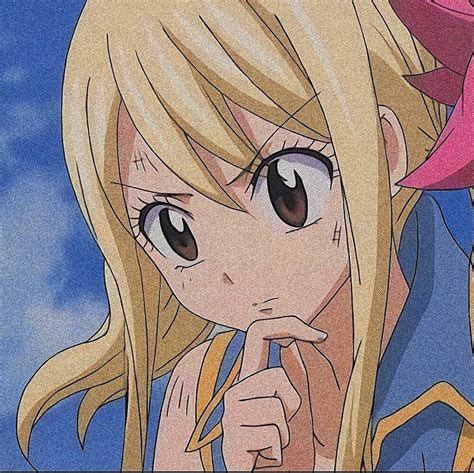 Lucy And Natsu Icons💫 Anime Cute Icons Fairy Tail Anime