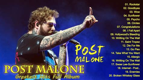 Post Malone Top Songs 2022 Post Malone Greatest Hits 2022 YouTube
